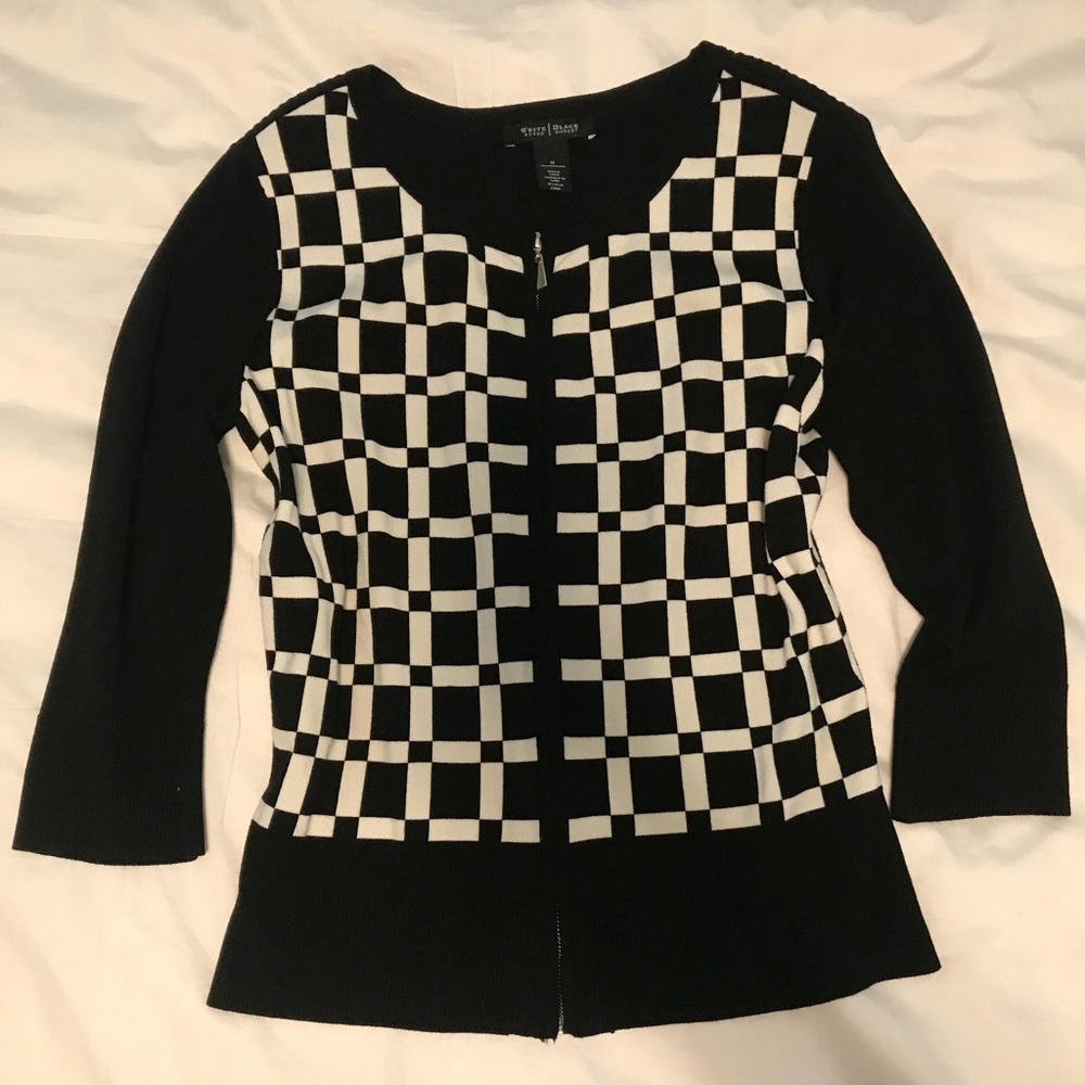 🌟White House Black Market zip-up cardigan🌟